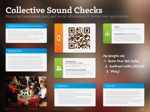 Collective Sound Checks TEI'15 Poster